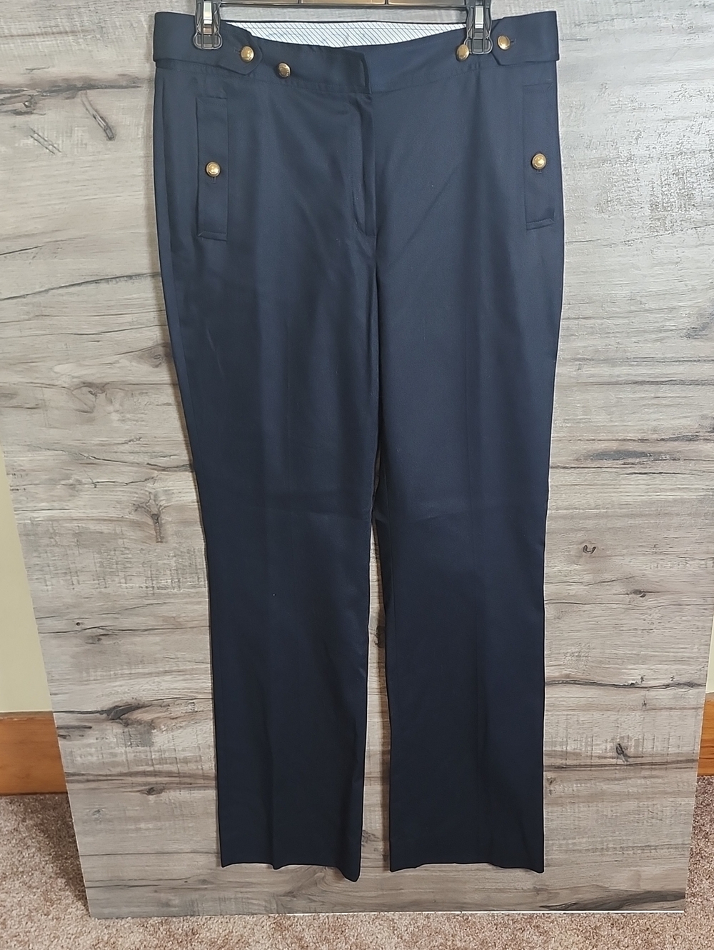 Brooks Brothers Red Fleece Chino Pants In Navy